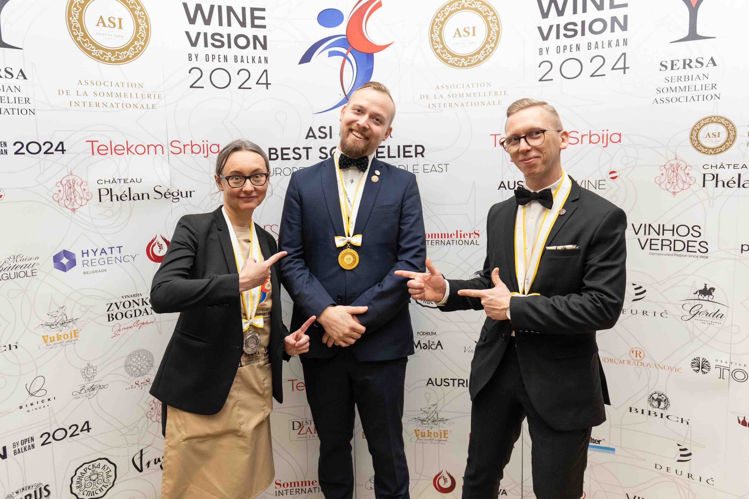 Mikk Parre meilleur sommelier d’Europe 2024 devant Pascaline Lepeltier