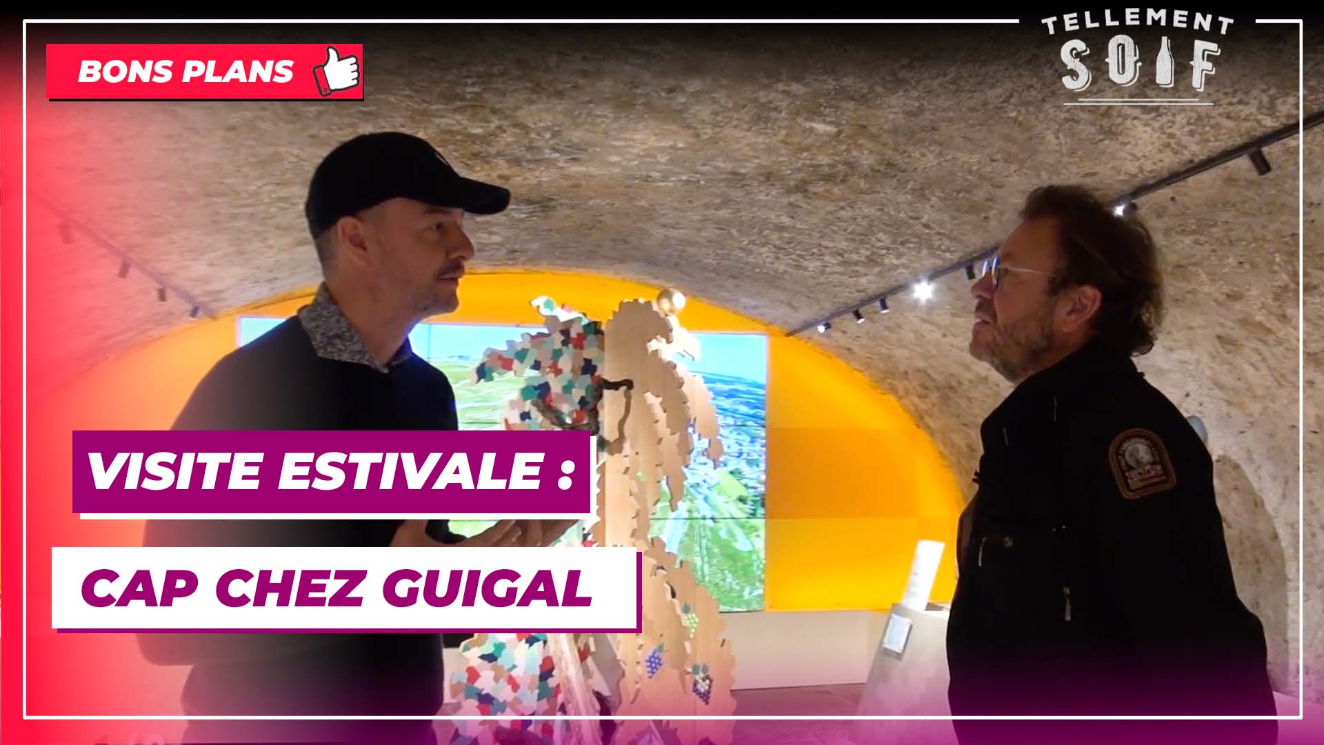 Visite estivale : cap chez Guigal