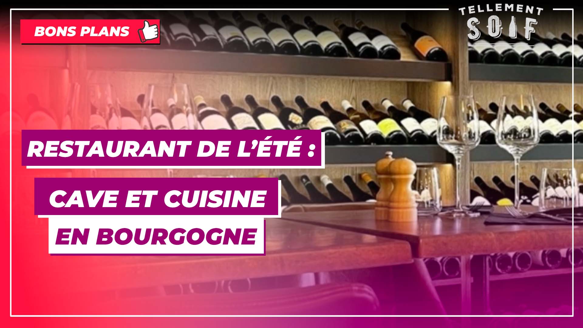 Restaurant de l’été : Cave et Cuisine en Bourgogne