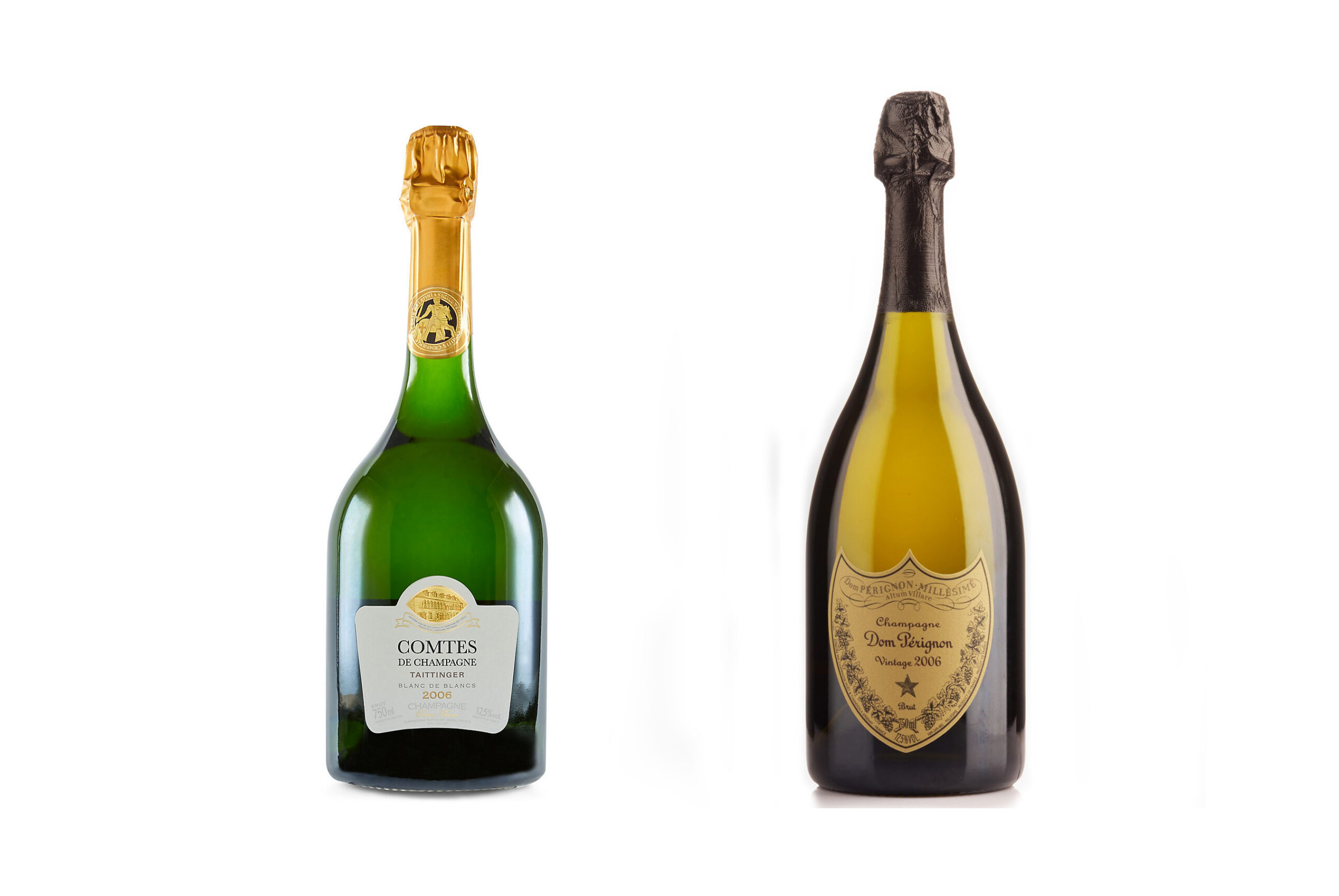 La vérité sur Dom Pérignon et Comtes de Champagne 2006