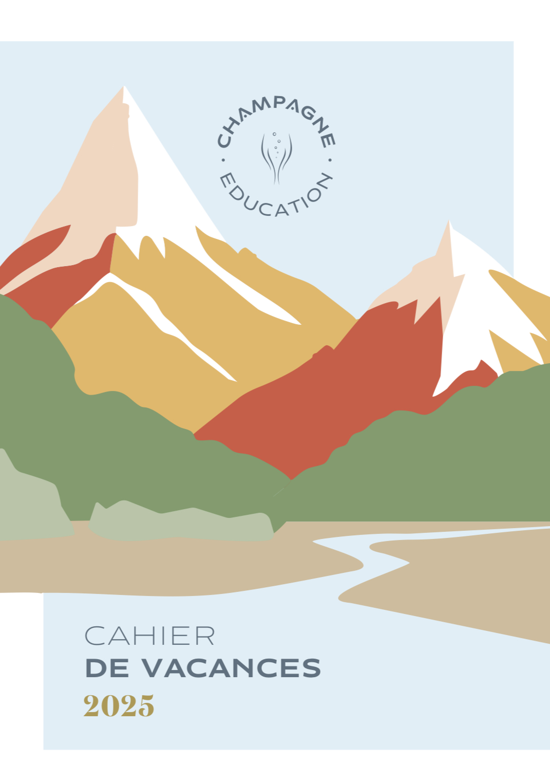 Cahier de Vacances  : apprendre le Champagne en s&rsquo;amusant