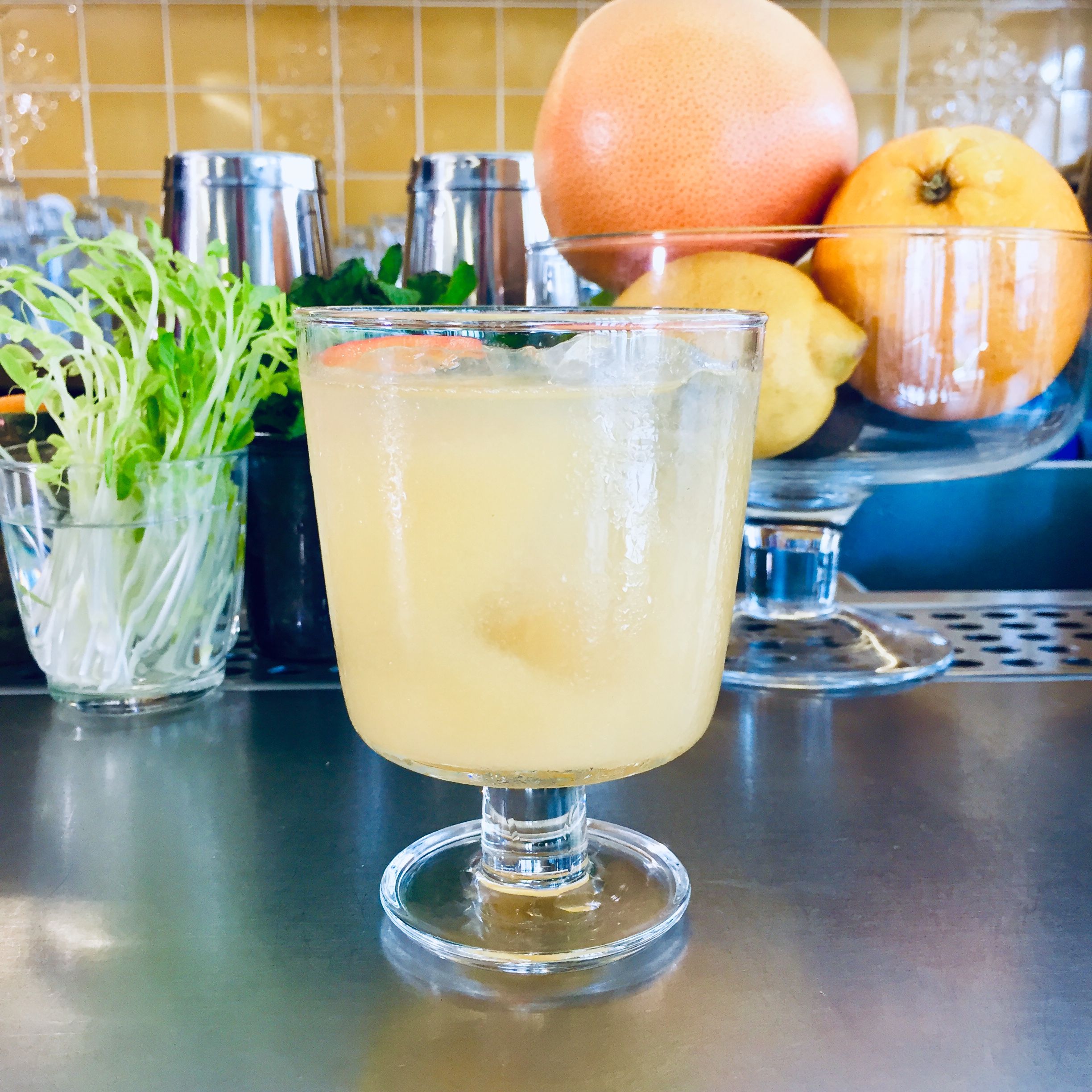 Le cocktail anti-canicule de Lucie Noppe (bar Combat, Paris 19e)