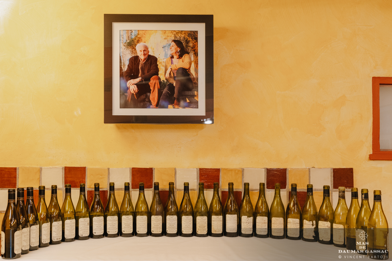 CARNET DE DEGUSTATION EXCEPTIONNELLE Mas de Daumas Gassac 2022/1978