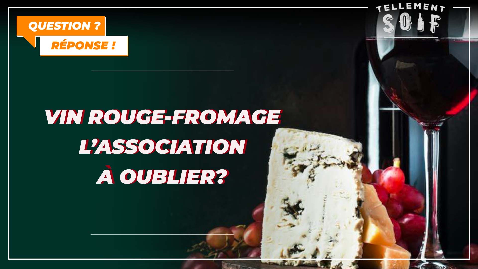 Vin rouge-fromage, l’association à oublier ?