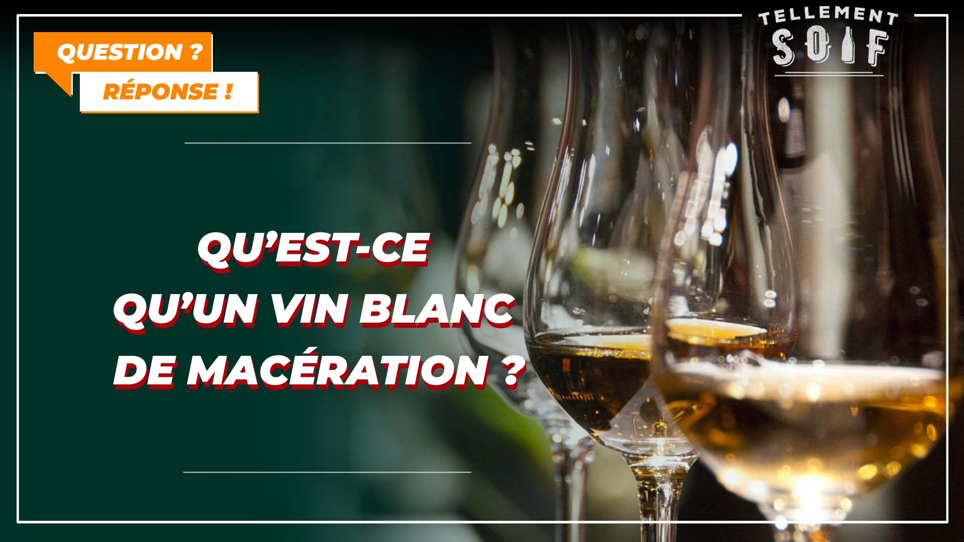 Qu&rsquo;est-ce qu&rsquo;un vin blanc de macération ?