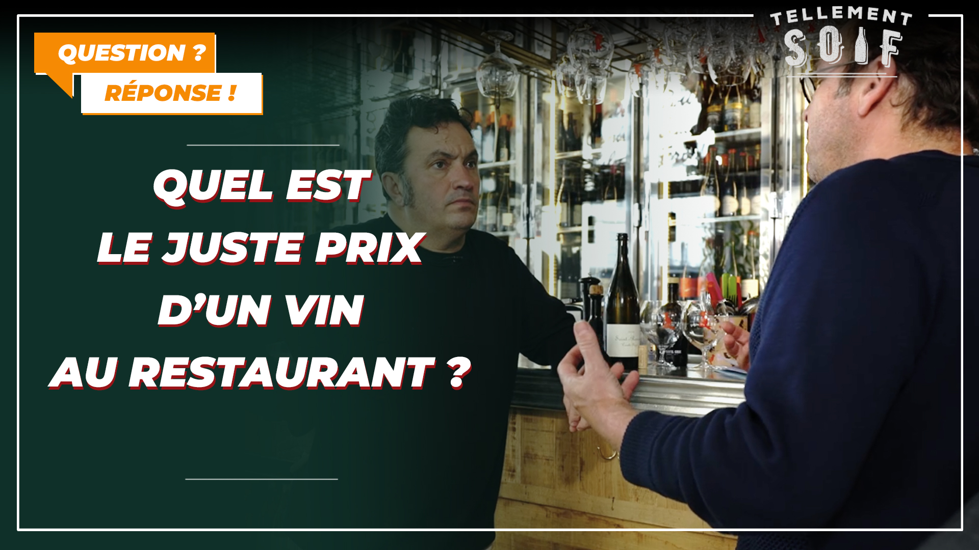 Quel est le juste prix d&rsquo;un vin au restaurant ?