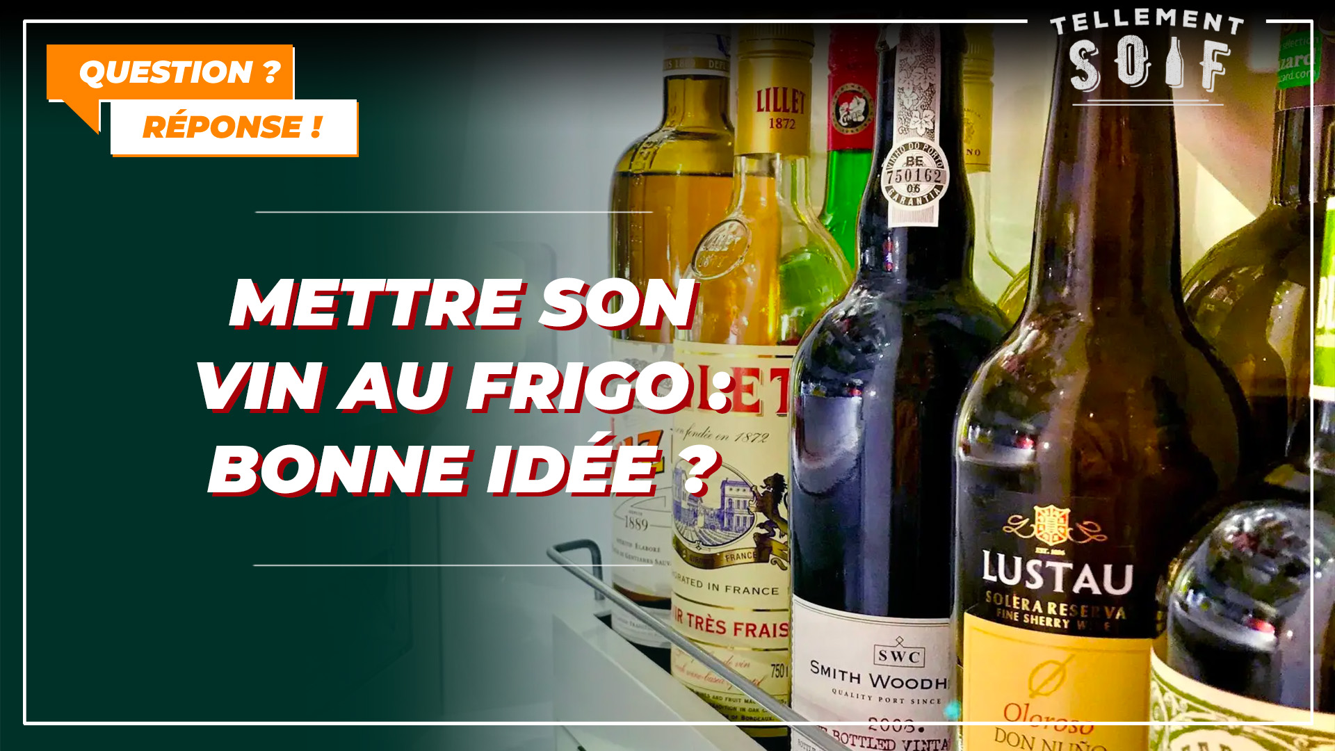 Mettre son vin au frigo, une bonne idée ?