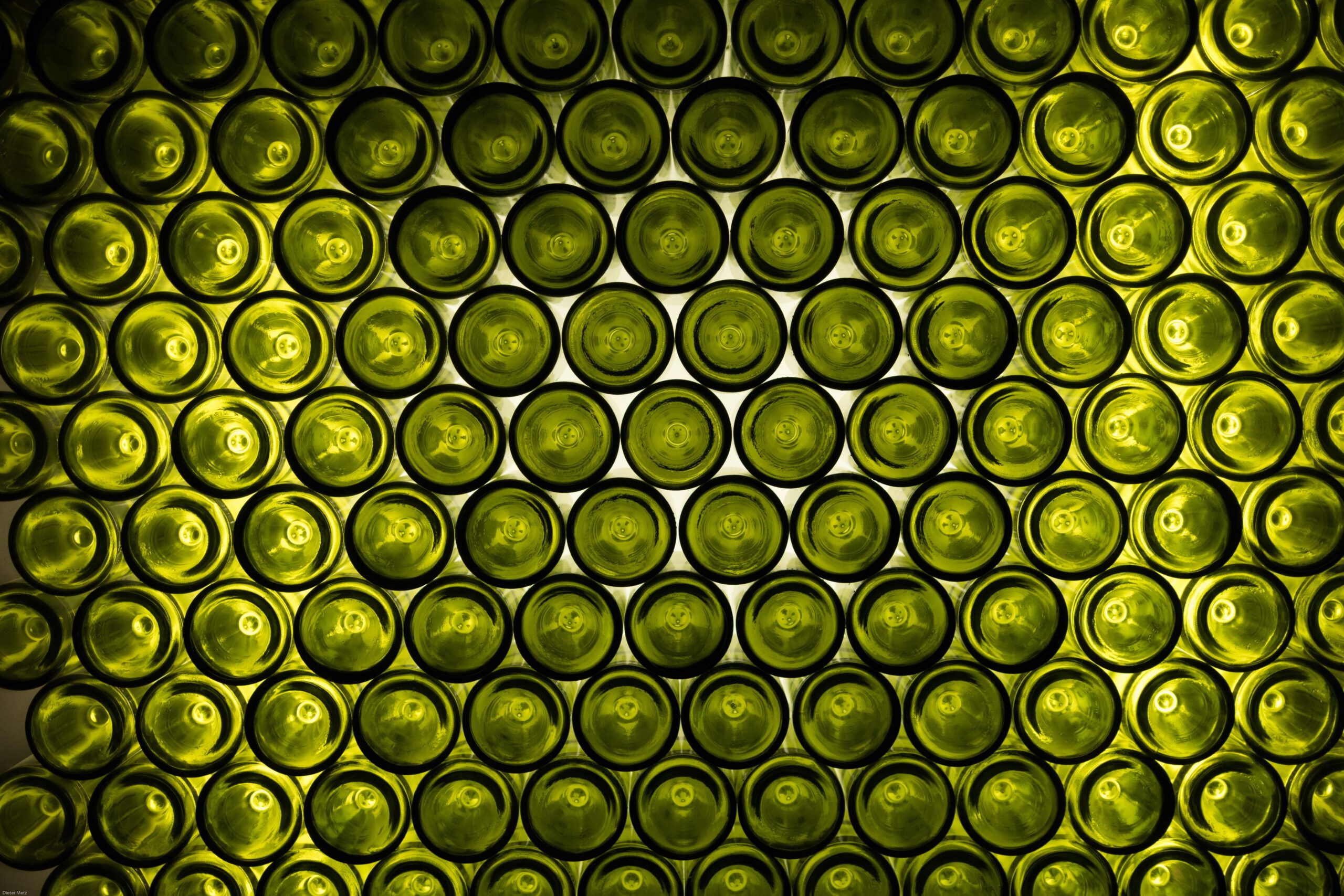 Pourquoi les bouteilles sont-elles vertes ?
