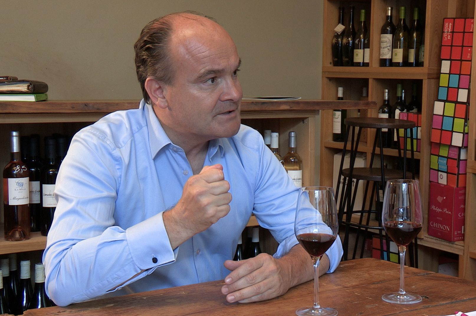 Olivier Poussier, la France et le concours international de sommellerie